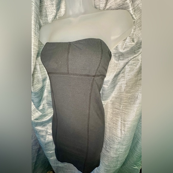 Ocean Drive Black Stretch Strapless Tube Top Mini Dress ~ Small - Picture 4 of 7